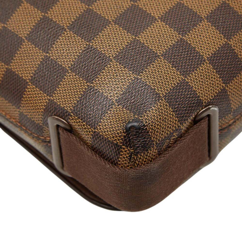 LOUIS VUITTON Brown Damier Leather Shoulder Bag - Picture 8 of 15
